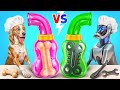 Me Vs Grandma Cooking Challenge Robot Dog Vs Dog Funny Challenges By Multi DO Smile