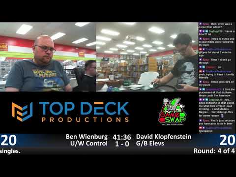 Tuesday Night Modern (6/11/19) - Ben Wienburg (Azorius Control) vs. David Klopfenstein (Elves)