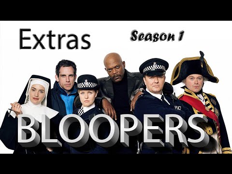 Extras Season 1 (TV Series) Bloopers/Gag reels/Outtakes