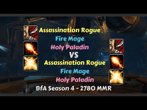 Assassination Rogue PvP 8.3 - Well-executed mirror game