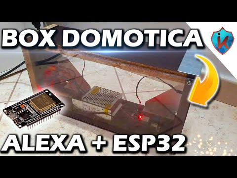 COME ACCENDERE LE LUCI CON ALEXA E ESP32 realizziamo la struttura DIY