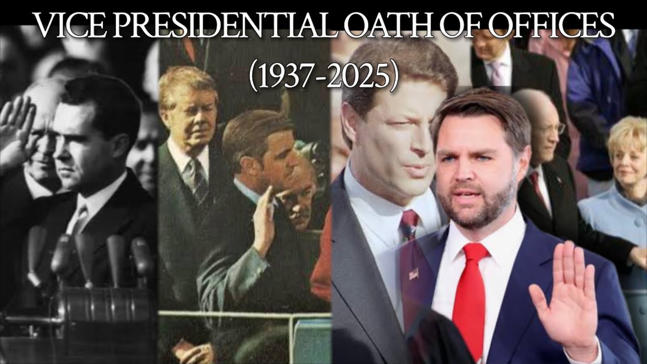 Every Vice Presidential Oath of Office (United States) (1937-2025) | John Nance Garner to JD Vance