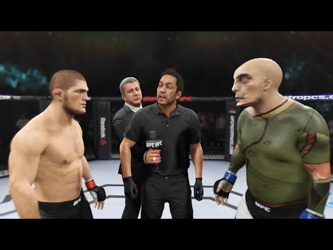 Khabib vs. Big Turtle - EA Sports UFC 4 - Champion Fight 🦅