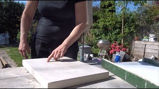 How to make concrete tiles - DIY with Nicole