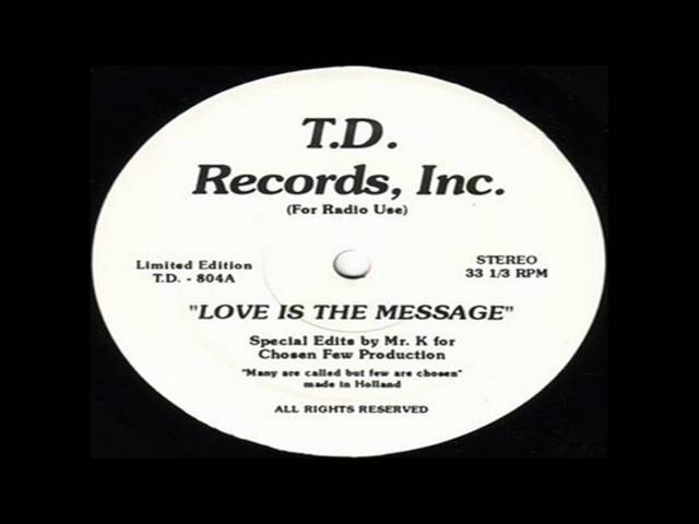 Mfsb Love Is The Message Danny Krivit