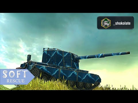 FV4005 Stage II: 8,300 Damage , 4 Frags - WoT Blitz -