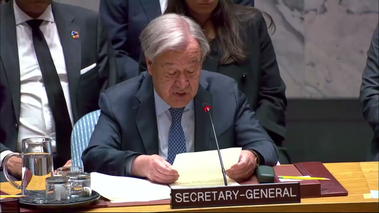 UN Secretary-General to UNSC on upholding the UN Charter