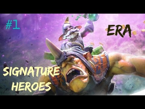 Dota 2 Signature Heroes#1 - Era Alchemist Ranked Gameplay Highlights
