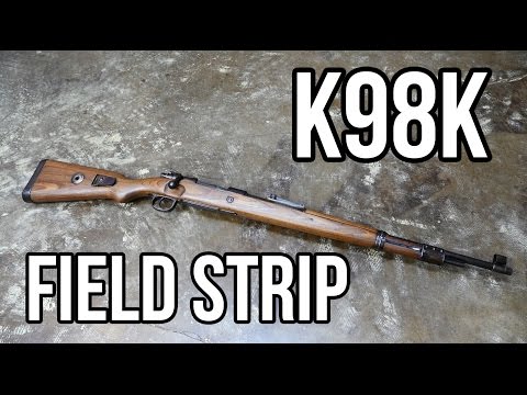 Mauser K98k Rifle Field Strip