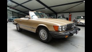 1985 Mercedes r107 380sl oldtimer te koop