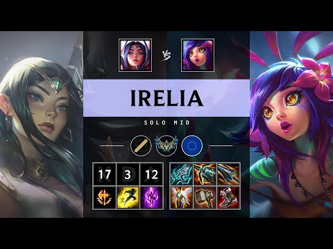 Irelia Mid vs Neeko: Triple Kill, Legendary - EUW Challenger Patch 14.21
