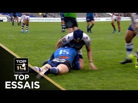 TOP Essais de la J17 – TOP 14 – Saison 2017-2018