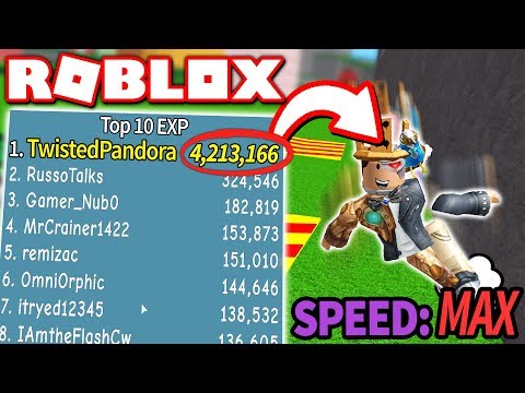 I AM THE FASTEST PLAYER in PARKOUR SIMULATOR!! *4,000,000+ EXP!* (Roblox)