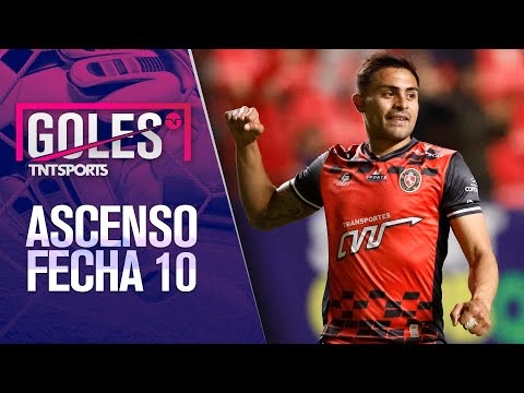 Todos los GOLES | Campeonato Ascenso 2024 - FECHA 10 ⚽