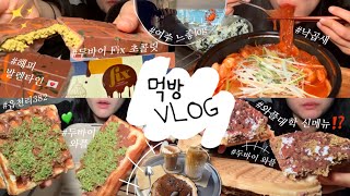 먹방 브이로그 | ‼️ 두쫀쿠 유행의 시초! 원조 두바이 fix 초콜릿🇦🇪제일 맛있는 두바이와플을 찾아서💚feat. 와플대학,읍천리382 낙곱새 #먹방