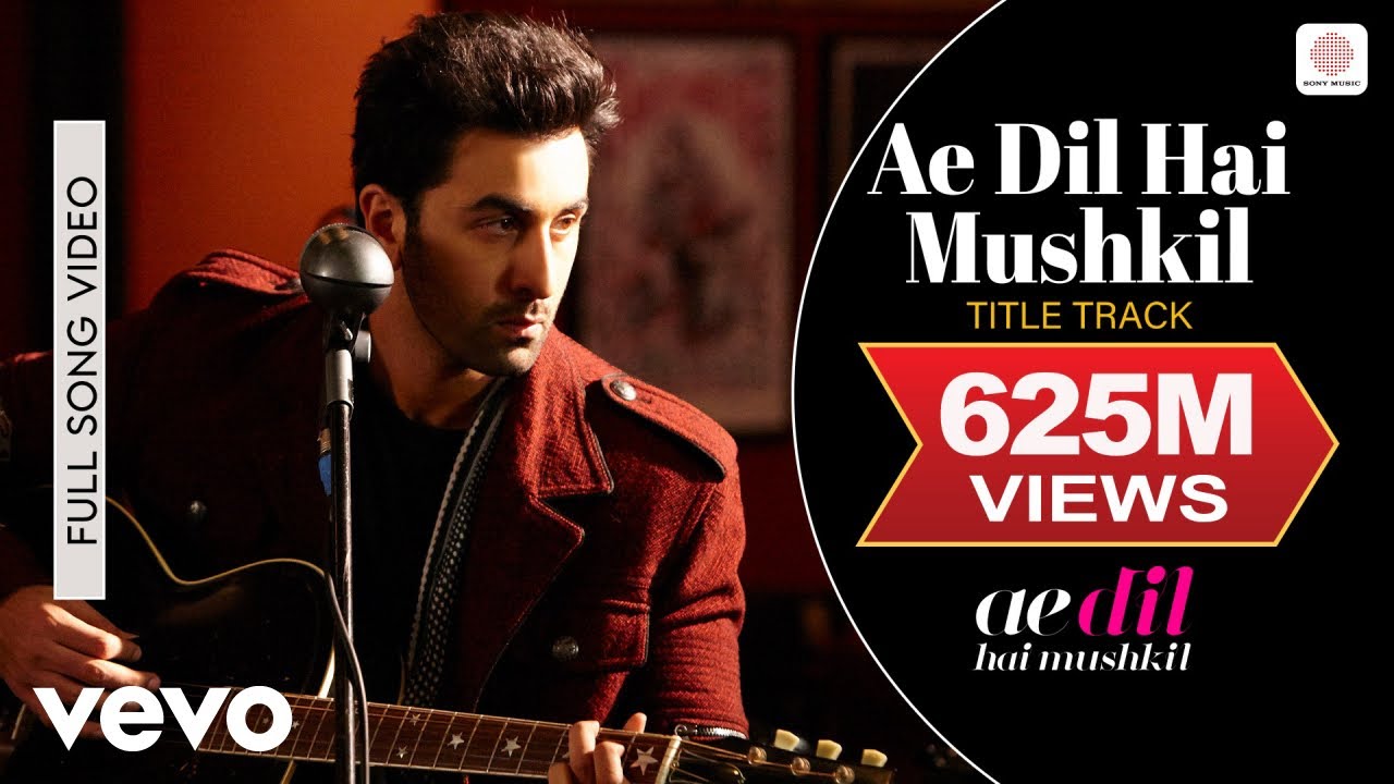 Ae Dil Hai Mushkil Title Song Lyrics in hindi - Arijit Singh Lyrics