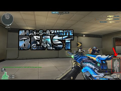 Crossfire West | M4A1-S-Azurite Beast | Team Deathmatch