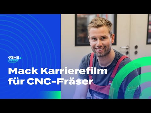 Mack Karrierefilm für CNC-Fräser
