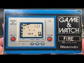 Nintendo Game amp Watch Fire rc 04 Unboxing And Gamepla