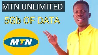 How to get cheap data bundle on MTN : 5GB