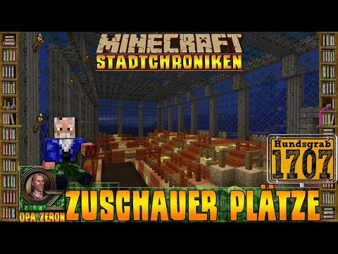 MINECRAFT Stadtchroniken [#1707]  Zuschauer Plätze [HD+ Deutsch]