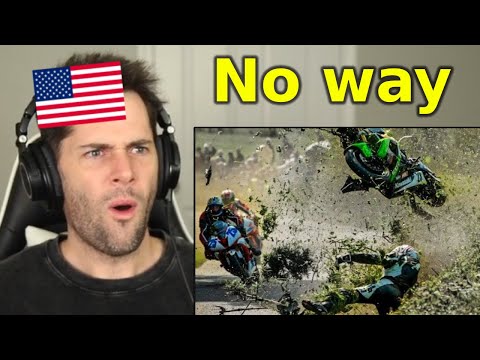 American Reacts to Isle of Man TT (Worlds Most DEADLY Race)