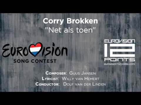 Corry Brokken  "Net als toen"  1957 Eurovision Song Contest