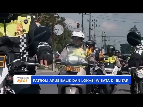 KAPOLRES BLITAR PIMPIN PATROLI PASTIKAN ARUS BALIK LANCAR DAN LOKASI WISATA PANTAI DI BLITAR NYAMAN