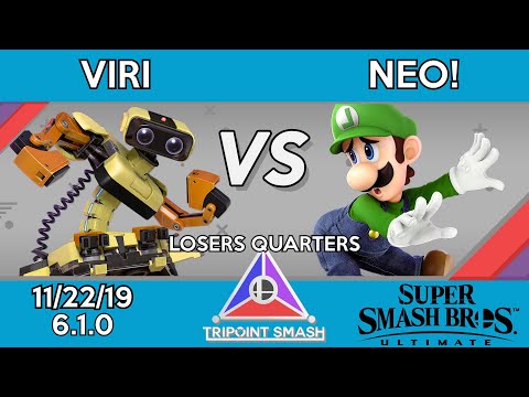 Tripoint Smash 87 - Losers Quarters - Viri(ROB) Vs. NEO!(Luigi)