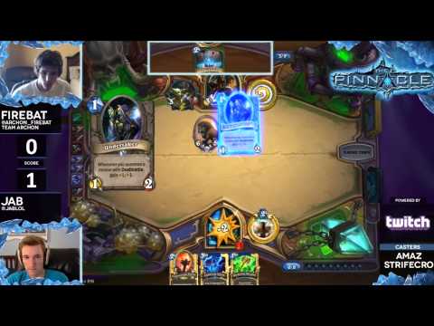 The Pinnacle Hearthstone - Group A - JAB vs Firebat
