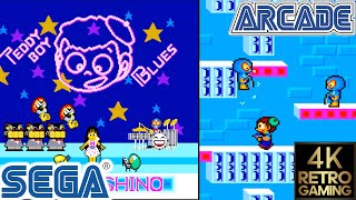 Teddy Boy Blues Arcade ( Sega 1985 ) 4k 60fps Longplay