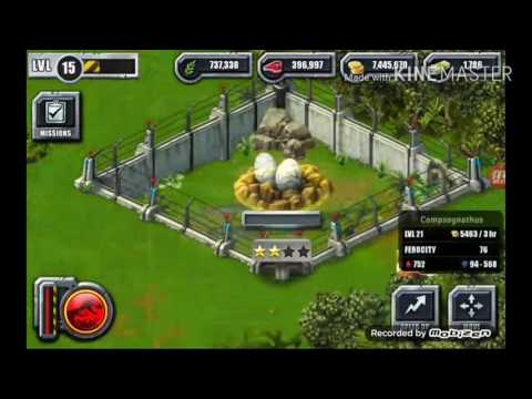 Jurassic park builder-compsognathus 1-40 lvl
