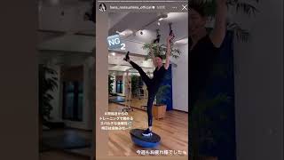 モデル 松島花 トレーニング動画 #shorts