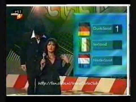 ESC 1996 scoreboard - Germany, Ireland and the Netherlands