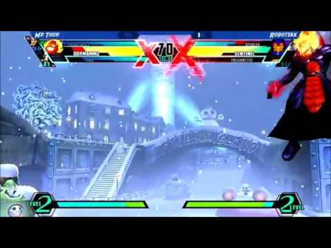 UMVC3 MrThor vs. Robotekk Montana Melee Championships 2013