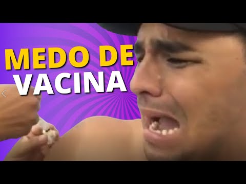 Pessoas com medo da vacina  (Vídeos Engraçados)