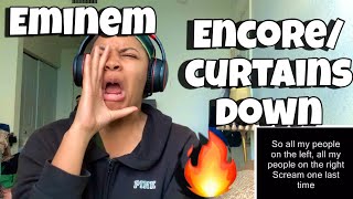 EMINEM “ ENCORE/CURTAINS DOWN “ FT DR.DRE ,&amp; 50 CENT “ REACTION