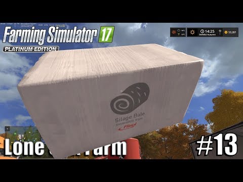 THE LAST SILAGE BALE| Lone Oak Farm | Timelapse #13 | Farming Simulator 17