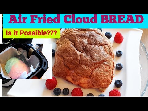 Air Fryer Cloud Bread Recipe EASY with 3 Ingredients NO OVEN. Make Your Cloud Bread Taste Good