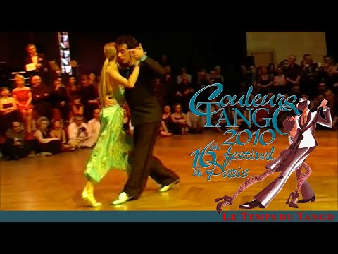 Eugenia Parrilla & Pablo Inza - Couleurs Tango 2010 - Le Temps du Tango