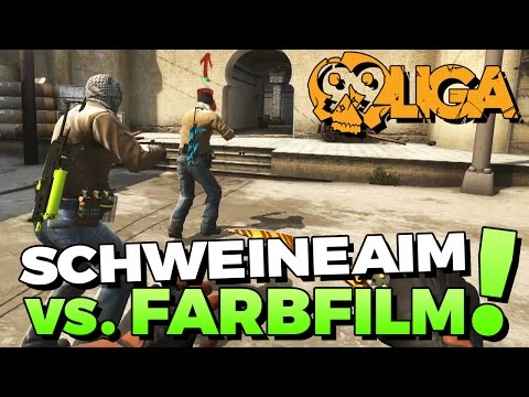 CS:GO - SCHWEINEAIM vs. Farbfilm - 99Damage Liga Spiel #01