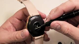 Samsung Galaxy Watch - Replacing Rear Glass | The Plug-in Duo