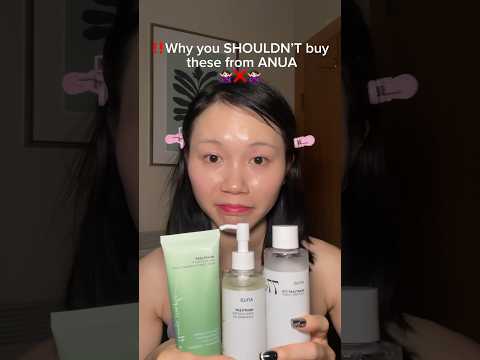 DON’T buy these from ANUA #anua #koreanskincare #kbeauty