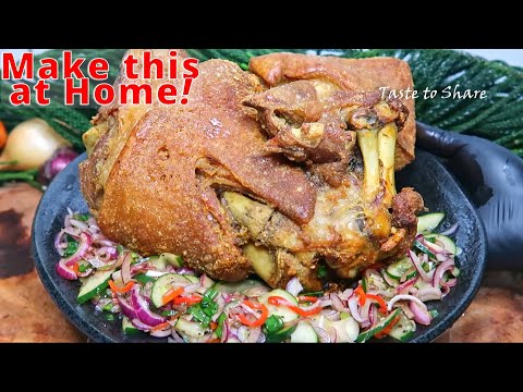 Crispy Pata ❗ How to Make the CRISPY Pork Knuckle at Home👌💯