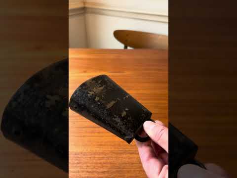 Vintage 1900s 4" Steel Cowbell Unmarked - See Video! image 7