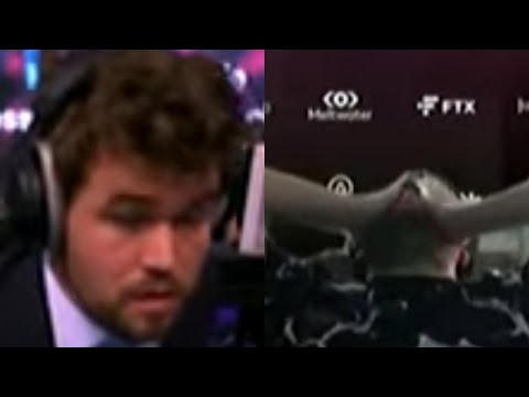 Magnus Carlsen is Disappointed and Teimour Radjabov is Relieved After Radjabov Saved the Draw