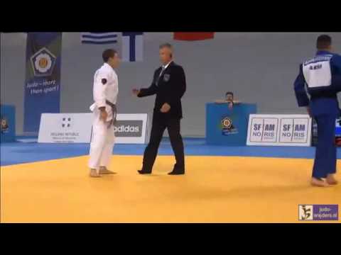 Judo 2014 European Championships Cadets: Jaskari (SWE) - Aramayisyan (ARM) [-55kg]