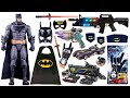 Batman Toys Collection Unboxing Review- Action figures，Cloak，Mask，Chariots，gloves，pistol，Laser sword