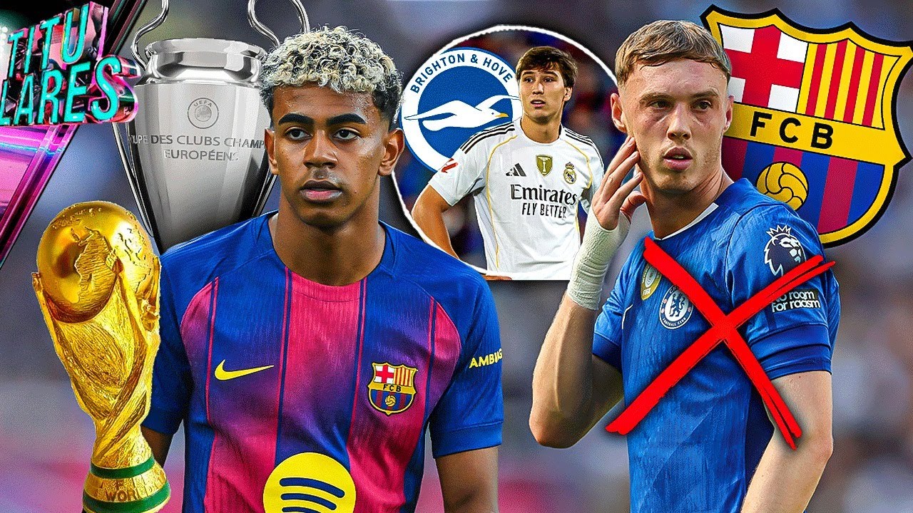 ¿Liga, Champions o Mundial? Lamine elige | Accidente lo deja fuera vs Barça | Brighton irá x Gonzalo