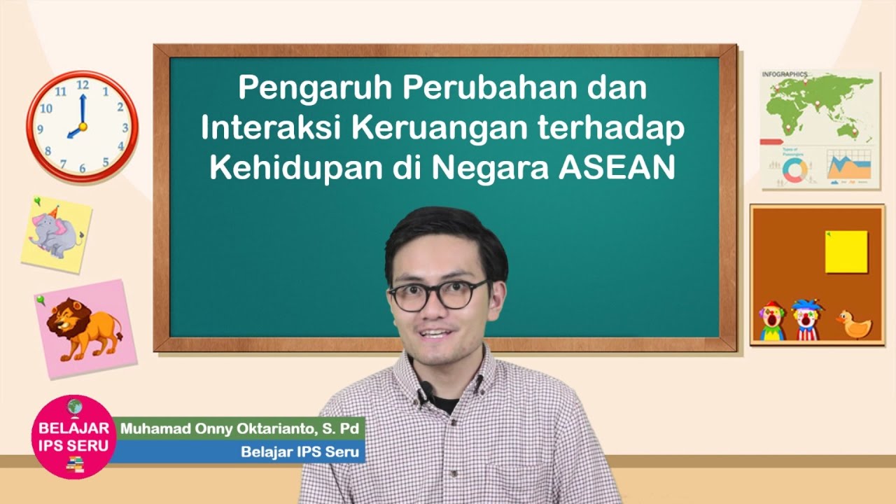 PENGARUH PERUBAHAN DAN INTERAKSI KERUANGAN TERHADAP KEHIDUPAN DI NEGARA ASEAN-Materi IPS SMP Kelas 8